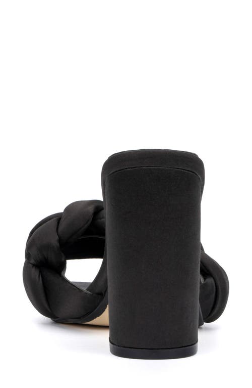 New York And Company Angeline Puff Strap Sandal In Black