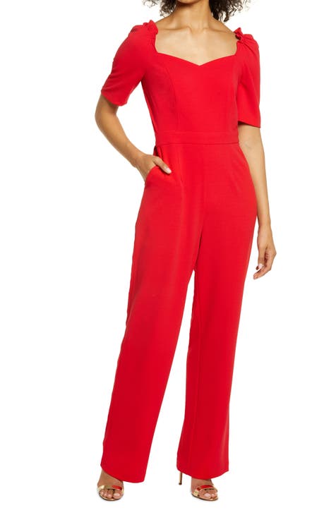 Red Jumpsuits & Rompers | Nordstrom Rack