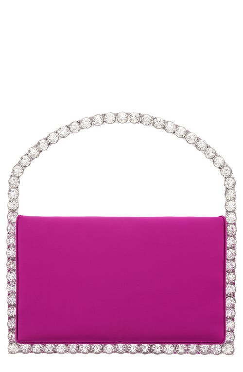 Nina Crystal Frame Top Handle Bag in Parfait Pink at Nordstrom