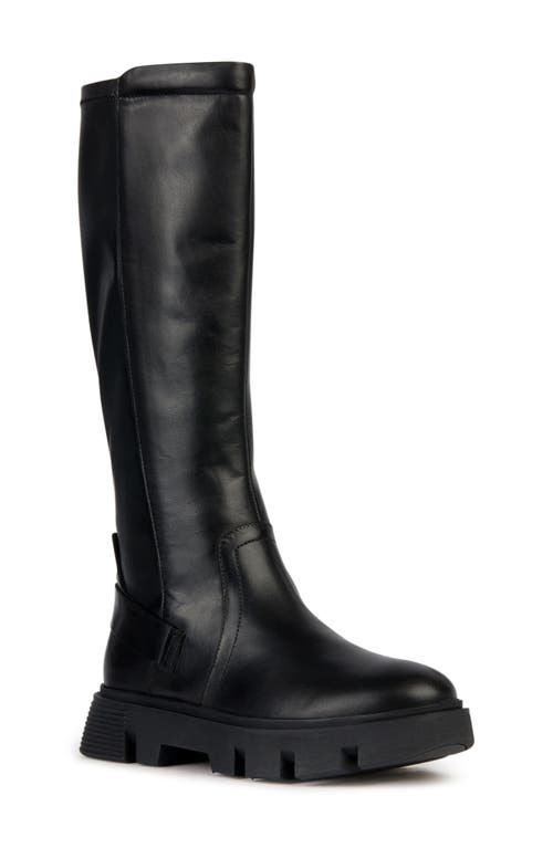 Geox Vilde Tall Boot in Black at Nordstrom, Size 9.5Us