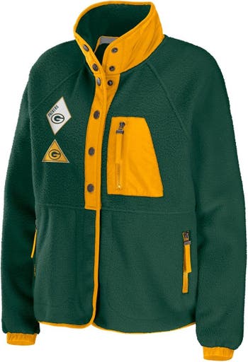 Green Bay Packers Womens Erin Andrews Polar Fleece Jacket at the