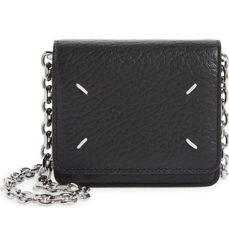Maison Margiela Leather Wallet on a Chain | Nordstrom