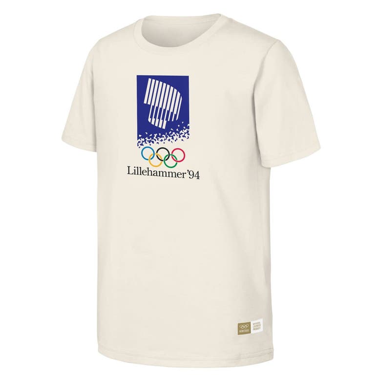 Shop Outerstuff Natural 1994 Lillehammer Games Olympic Heritage T-shirt