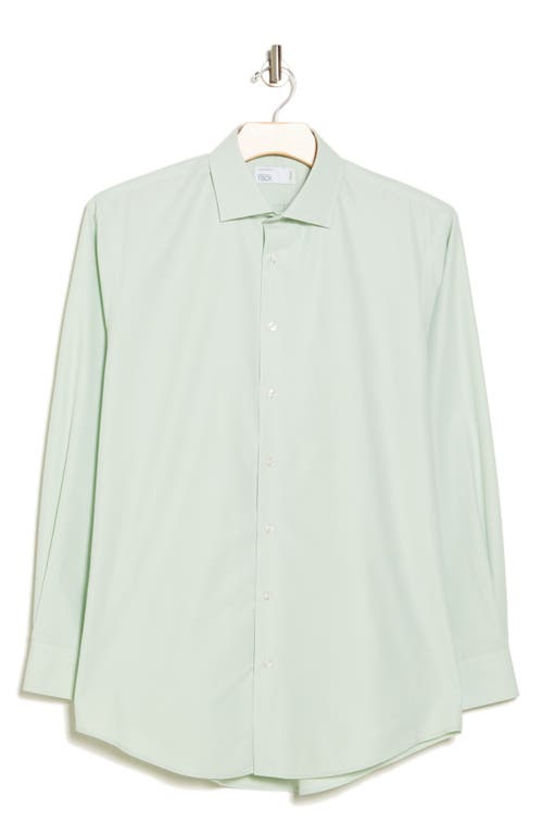 Shop Nordstrom Rack Traditional Fit Button-up Dress Shirt In Green Quiet