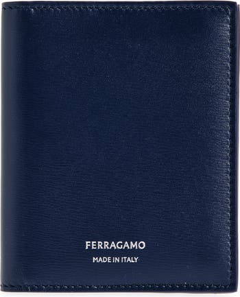 FERRAGAMO Classic Tall Leather Bifold Wallet Nordstrom