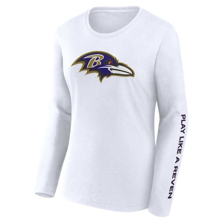 FANATICS Men's Fanatics Branded Purple/White Baltimore Ravens Two