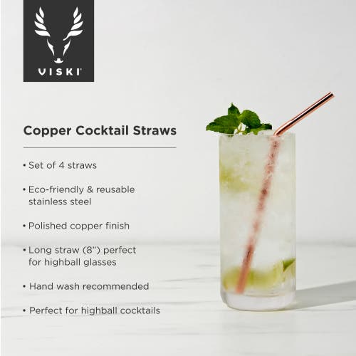 Viski Cocktail Straws In Summit