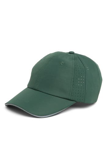 Z By Zella Perforated Baseball Cap In Green