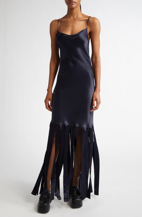 Eckhaus Latta Gloam Slipdress Caviar