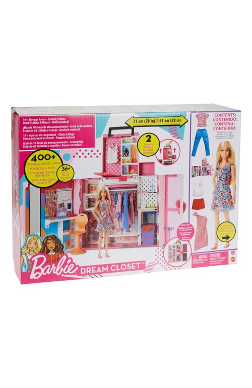 Mattel Barbie Dream Closet Doll and Playset in Multi at Nordstrom