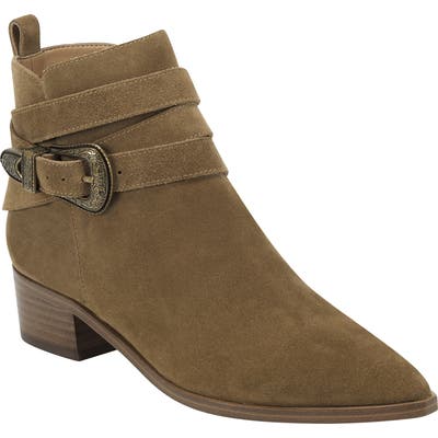 Marc Fisher Ltd Yandi Concho Bootie- Brown