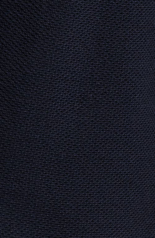 Shop Jack Victor Queens Solid Navy Wool & Cotton Knit Sport Coat