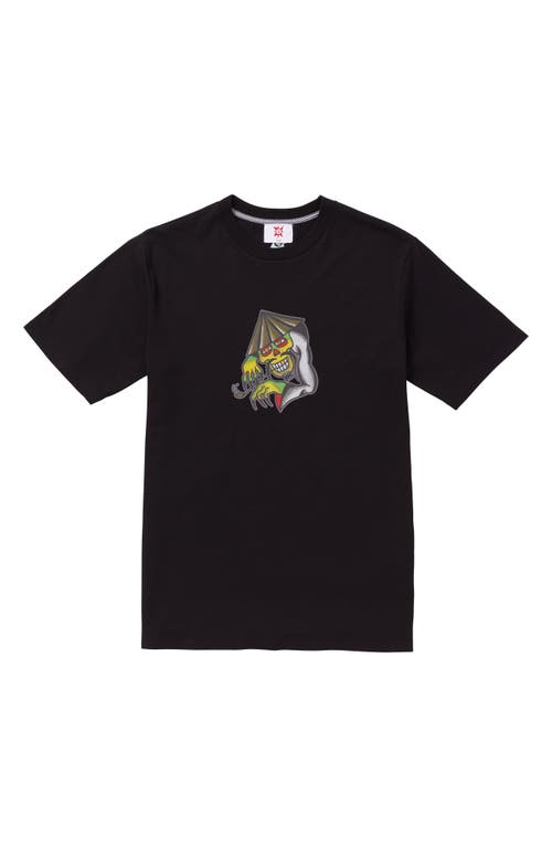 Yusuke Piper Graphic T-Shirt in Black
