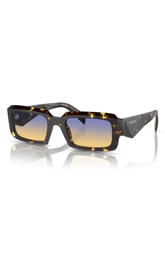 Shop Prada 55mm Cat Eye Sunglasses In Blue Violet