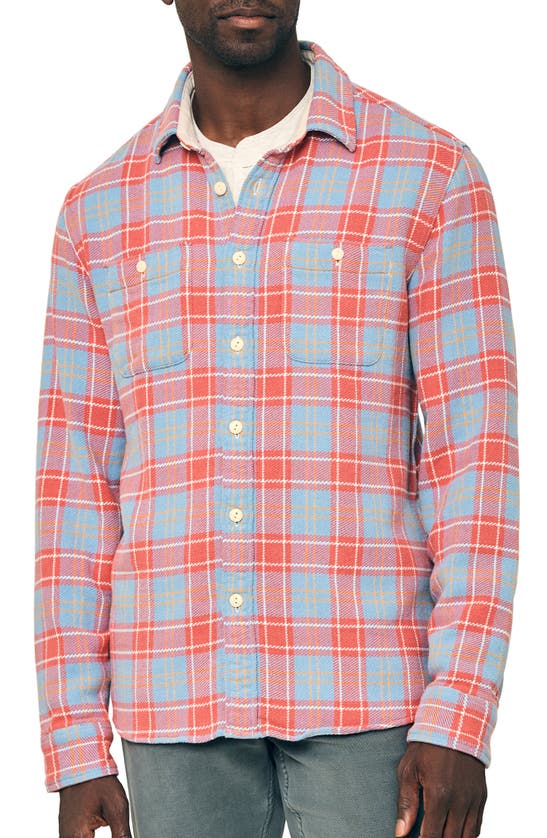 FAHERTY THE SURF FLANNEL BUTTON-UP SHIRT