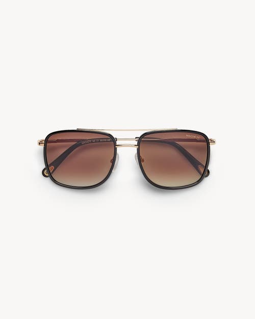 Shop Machete Amelia Sunglasses In Black