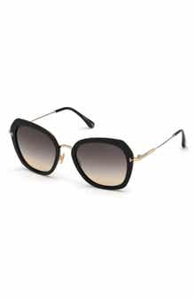 TOM FORD Penelope 59mm Gradient Cat Eye Sunglasses | Nordstrom