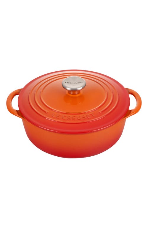 Le Creuset Signature 2.75 Quart Enamel Dutch Oven in Flame at Nordstrom