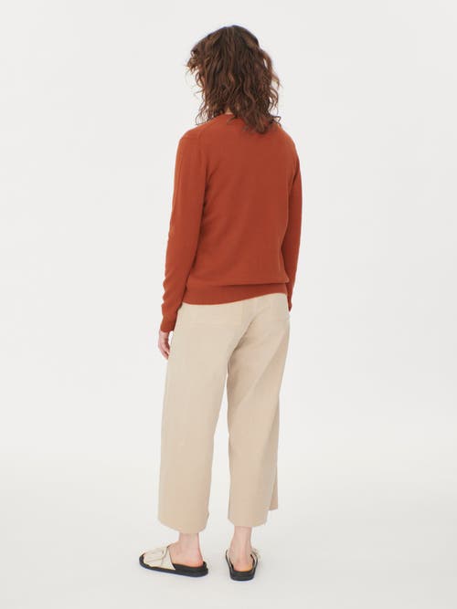 Gobi Cashmere V-neck Cardigan In Sugar Almond