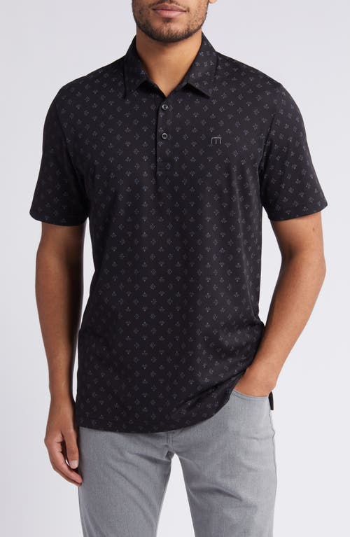 Shop Travismathew Final Answer Polo In Black