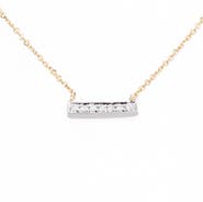 Sylvie rose deals bar necklace