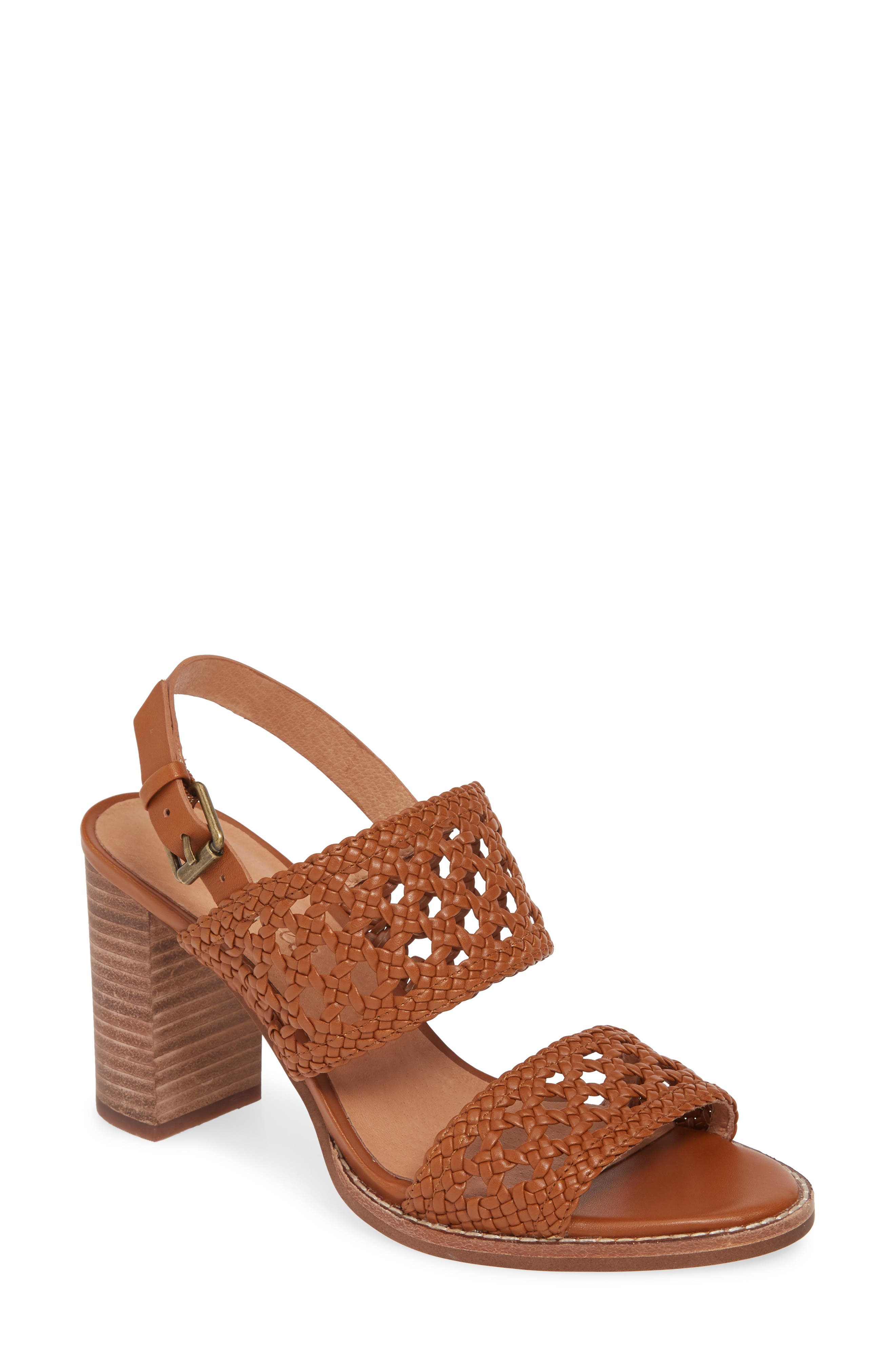 Madewell The Basketweave Sandal- Brown