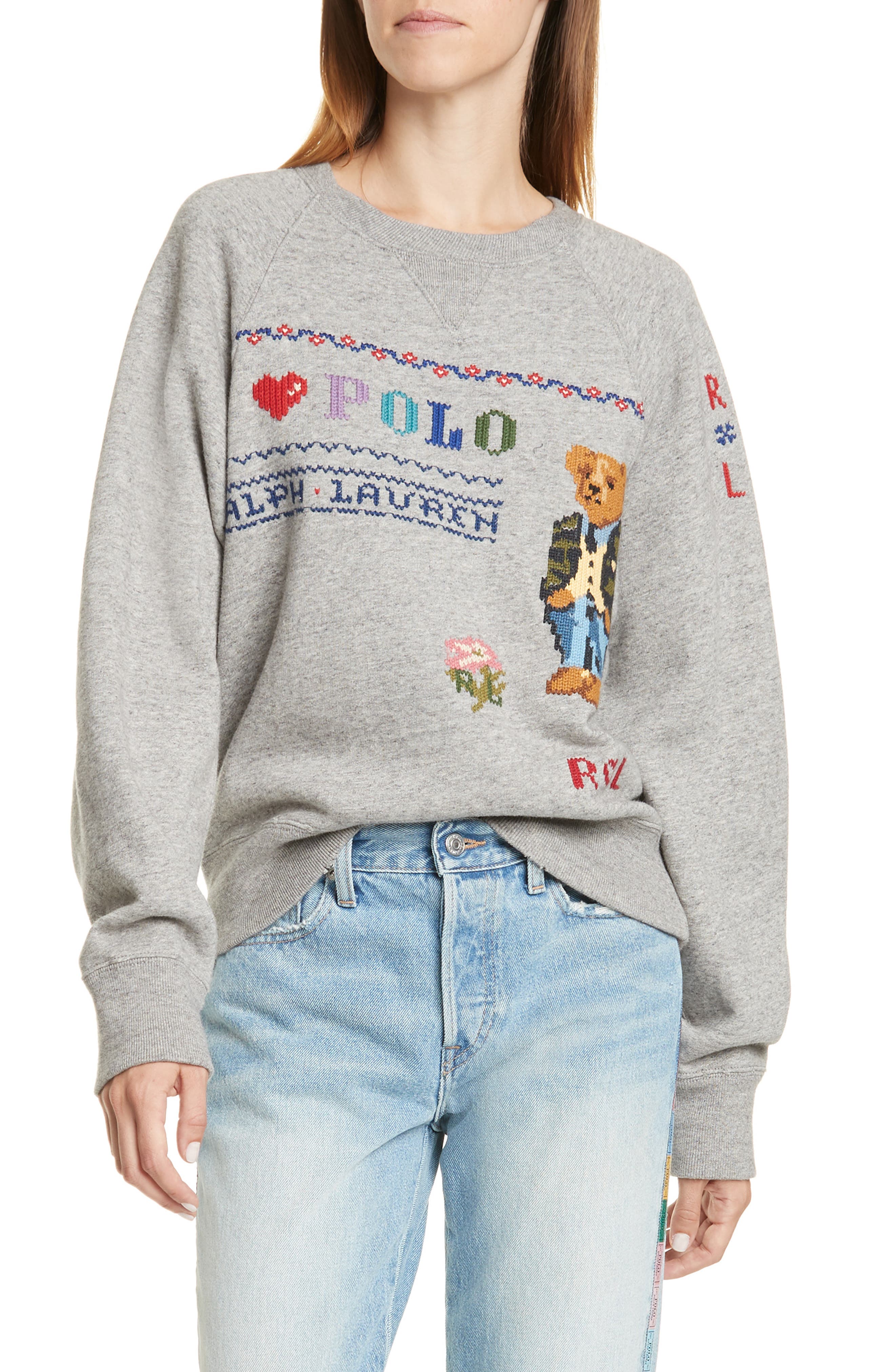 polo bear sweater women