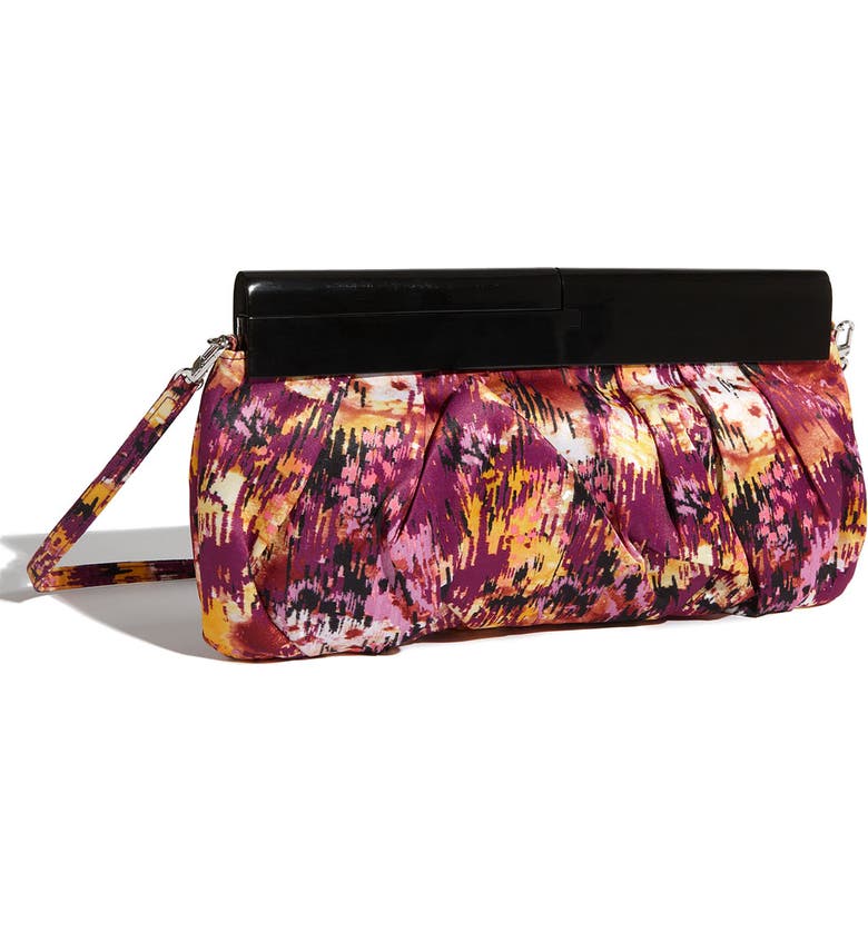 SONDRA ROBERTS SR Squared by Sondra Roberts Lucite<sup>®</sup> Frame Clutch, Main, color, MULTI BLACK