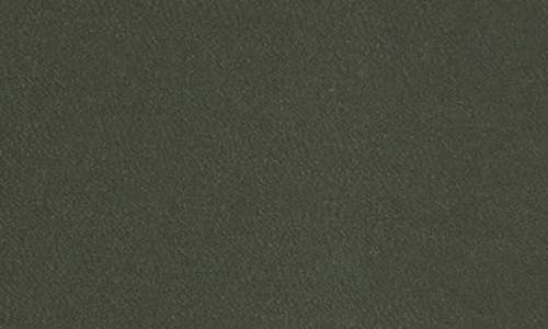 T Tahari Ruched V-neck T-shirt In Cypress Olive