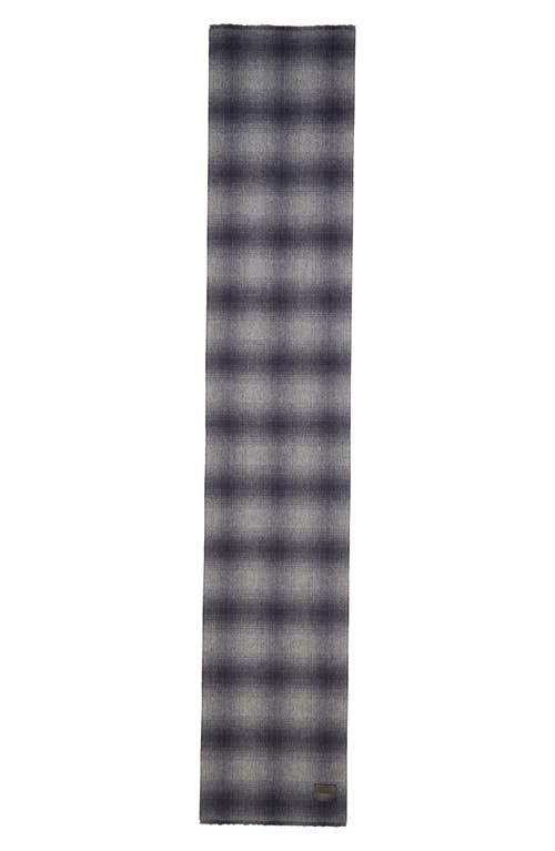 Shop Vince Double Face Wool & Cashmere Scarf In Medium Grey