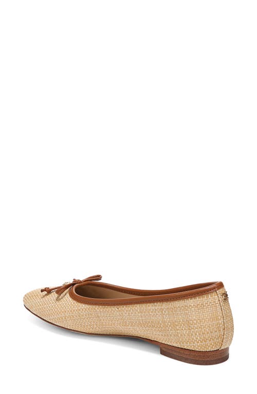 Sam Edelman Meadow Ballet Flat In Bleached Beechwood