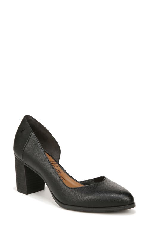 Gracie Half d'Orsay Pump in Black