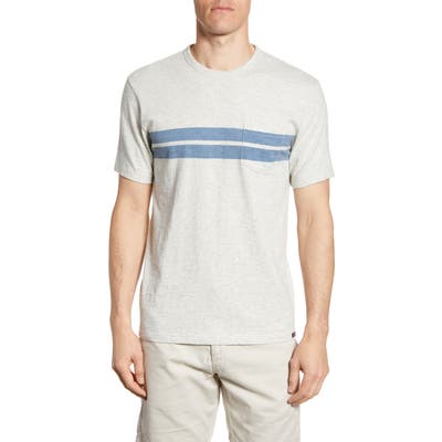 Faherty Twin Stripe Pocket T-Shirt
