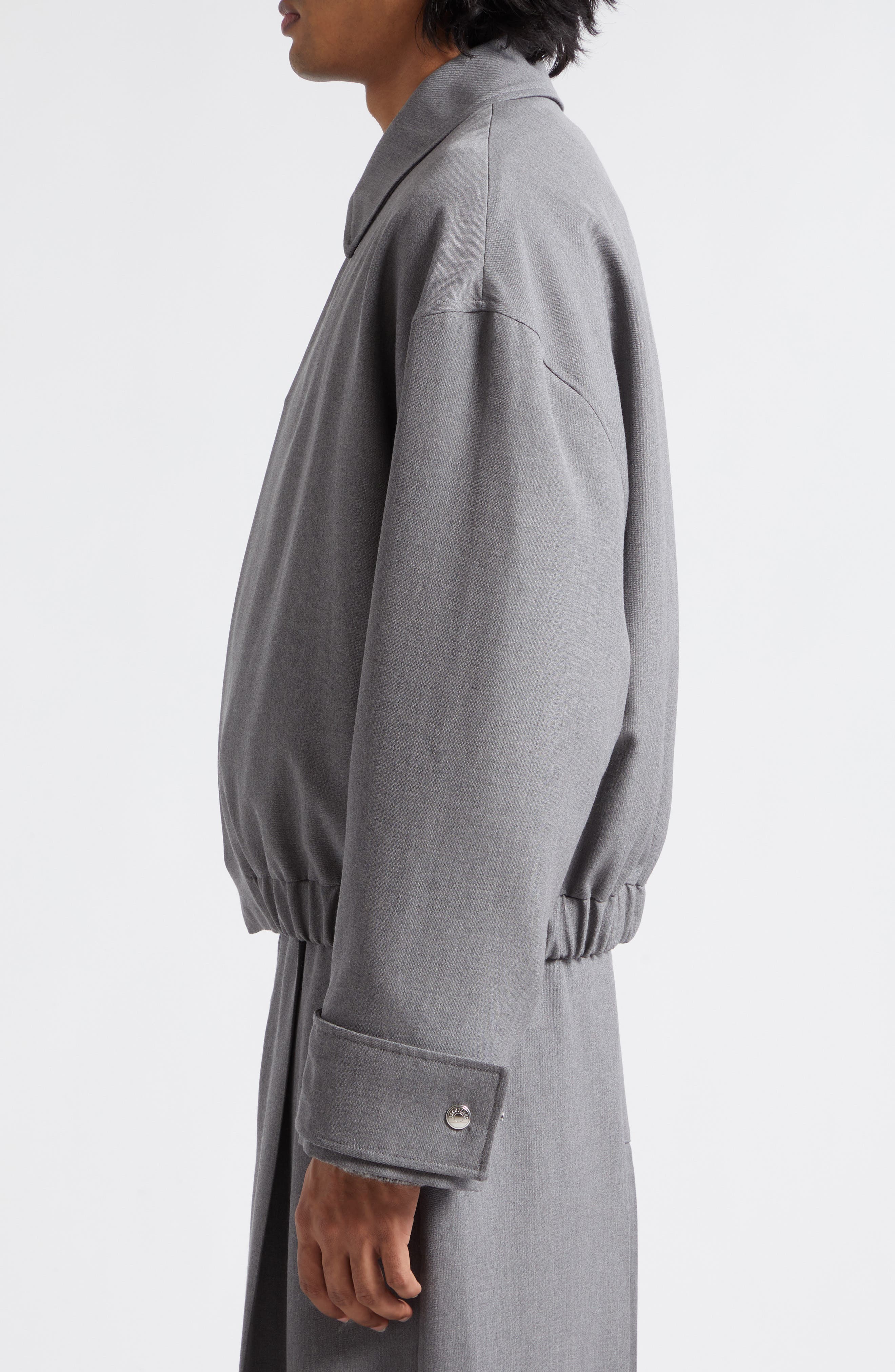JACQUEMUS LE BLOUSON SALTI グレー 46 【公式通販】
