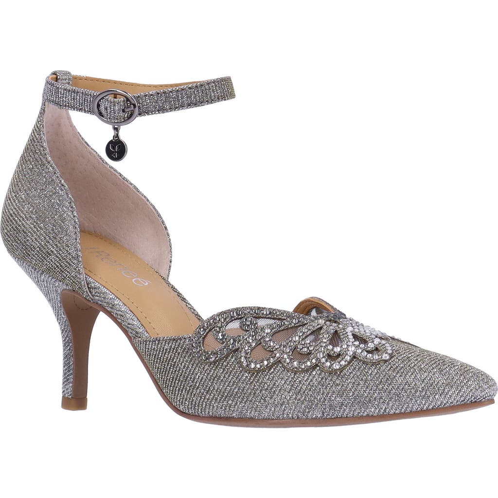 J. Reneé Isabetta Pointed Toe Pump In Pewter