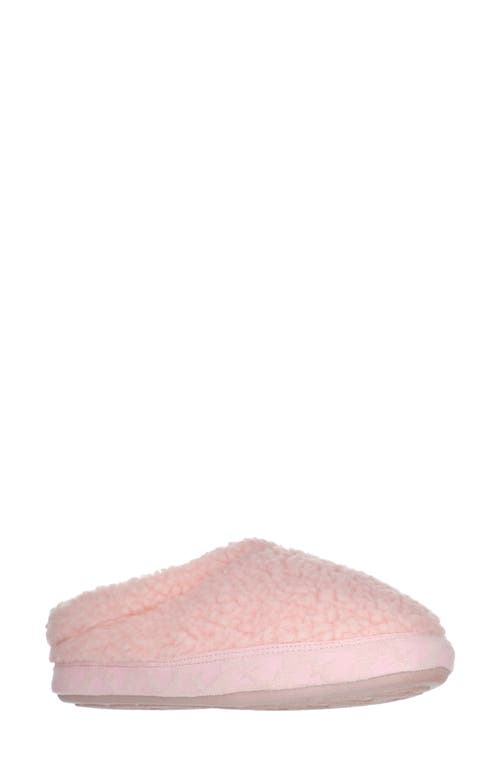 Calia High Pile Fleece Slipper in Dusty Pink