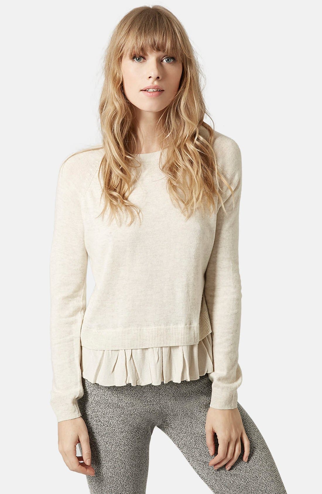 Ruffle Hem Sweater Nordstrom