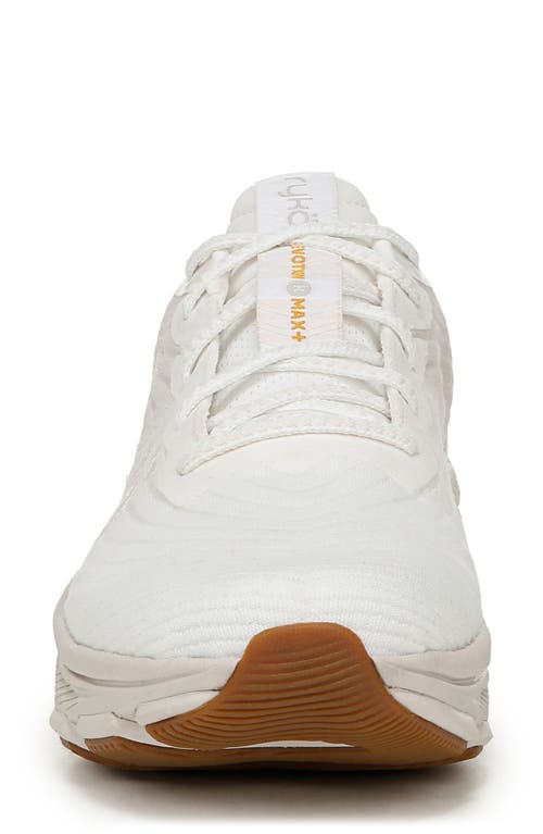 Shop Ryka Rykä Devotion X Max Plus Walking Sneaker In White Alyssum