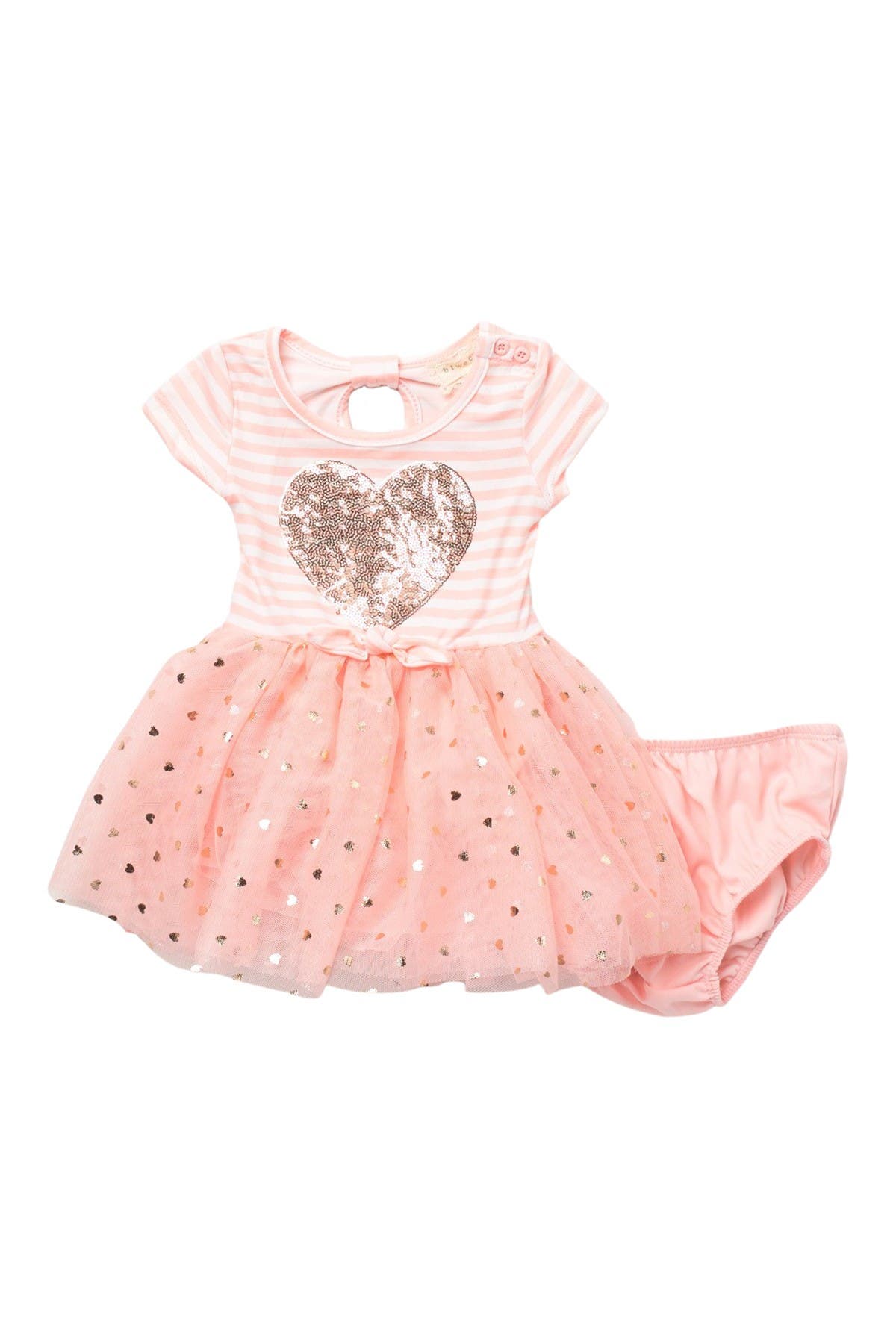 Btween Striped Tutu Dress In Light 