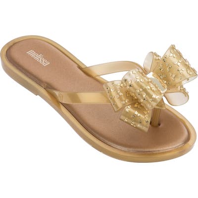 Melissa Sweet Flip Flop, Metallic