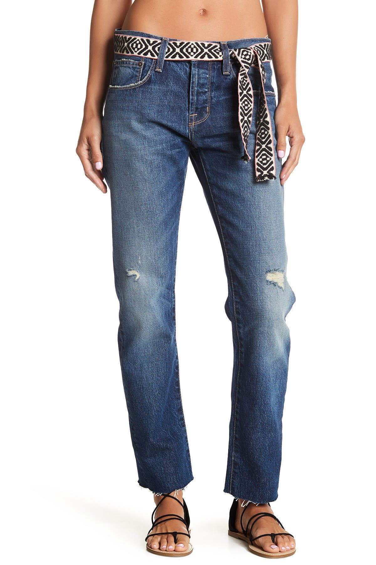 current elliott straight leg jeans