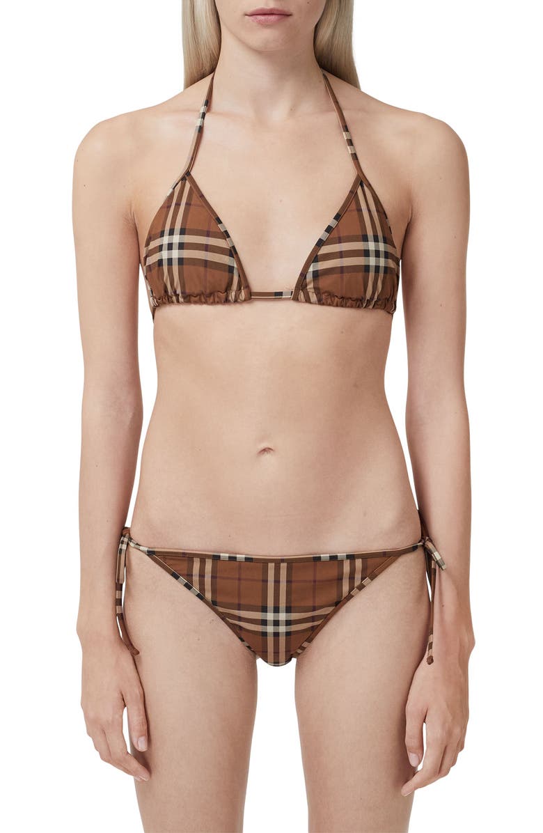 Burberry Cobb Check Two-Piece Swimsuit | Nordstrom