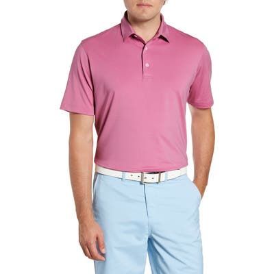 Johnnie-O Birdie Classic Fit Performance Polo, Pink
