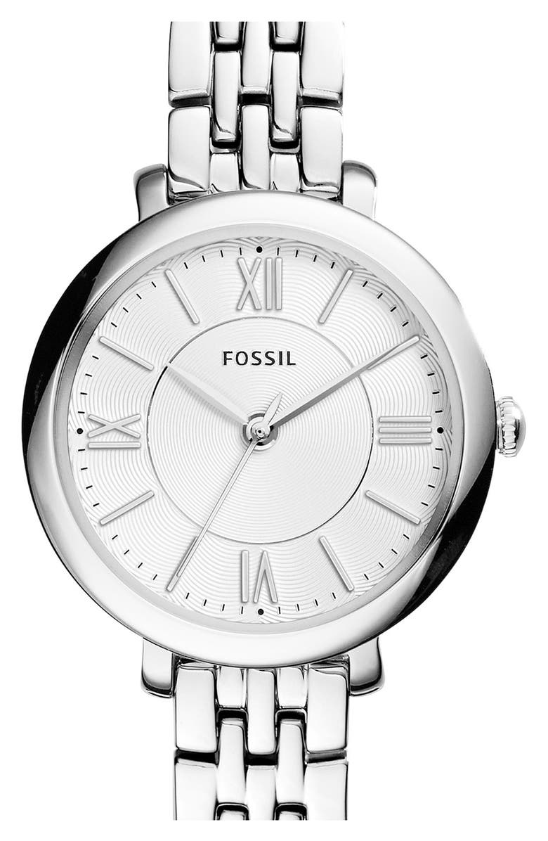 Fossil 'Jacqueline' Round Bracelet Watch, 26mm | Nordstrom