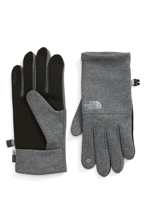 The North Face Etip Gloves Tnf Medium Grey Heather at