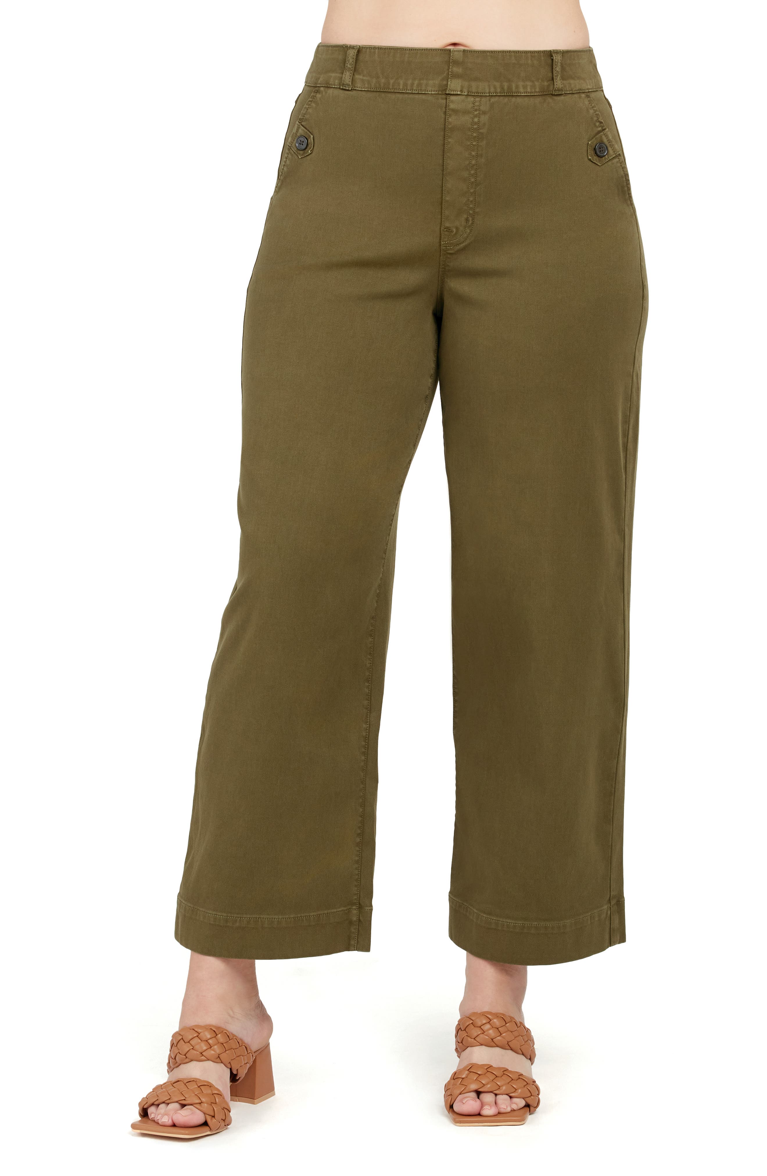 the wide leg crop pant