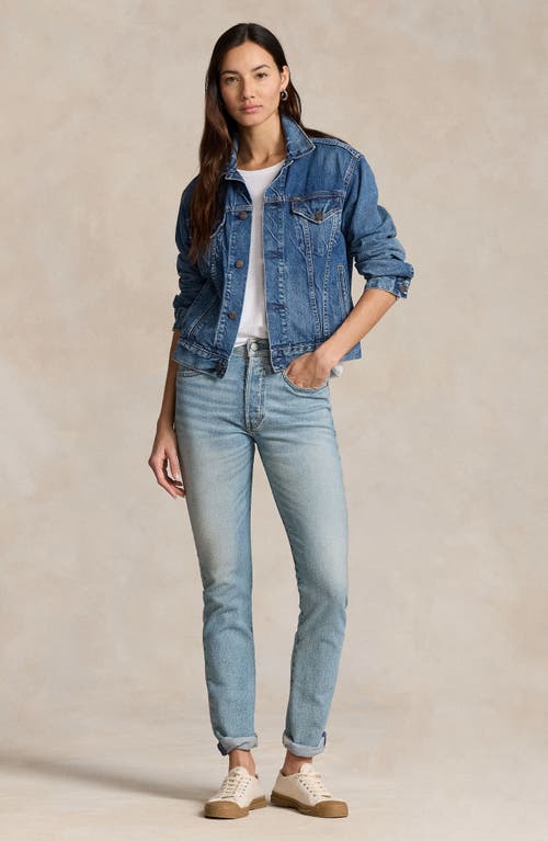 Polo Ralph Lauren Denim Trucker Jacket In Meuse Wash
