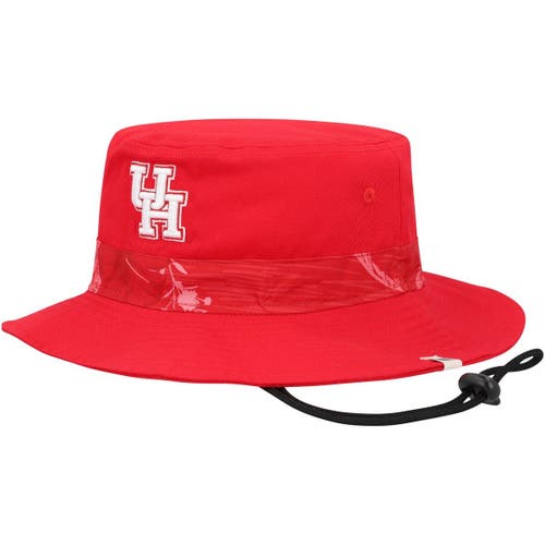 Men's Colosseum Red Houston Cougars What Else Is New? Bucket Hat in Black