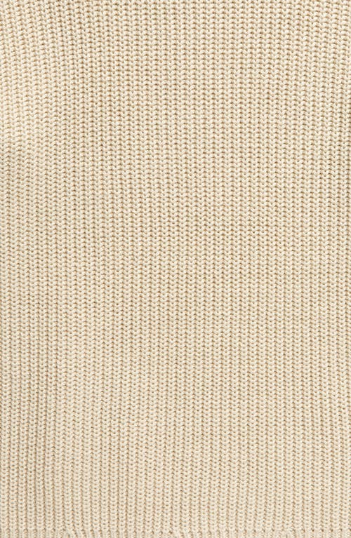 Shop Treasure & Bond Kids' Mock Neck Sweater In Ivory Whitecap