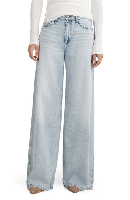 rag & bone Sofie Featherweight Wide Leg Jeans Kierra at Nordstrom,